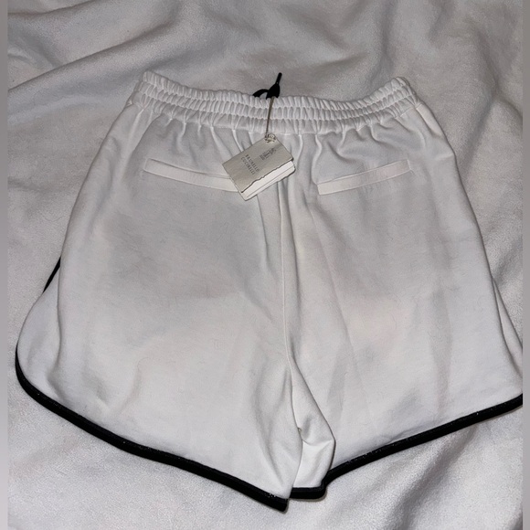Brunello Cucinelli tennis bead embellished cotton jersey shorts size small - Picture 6 of 8